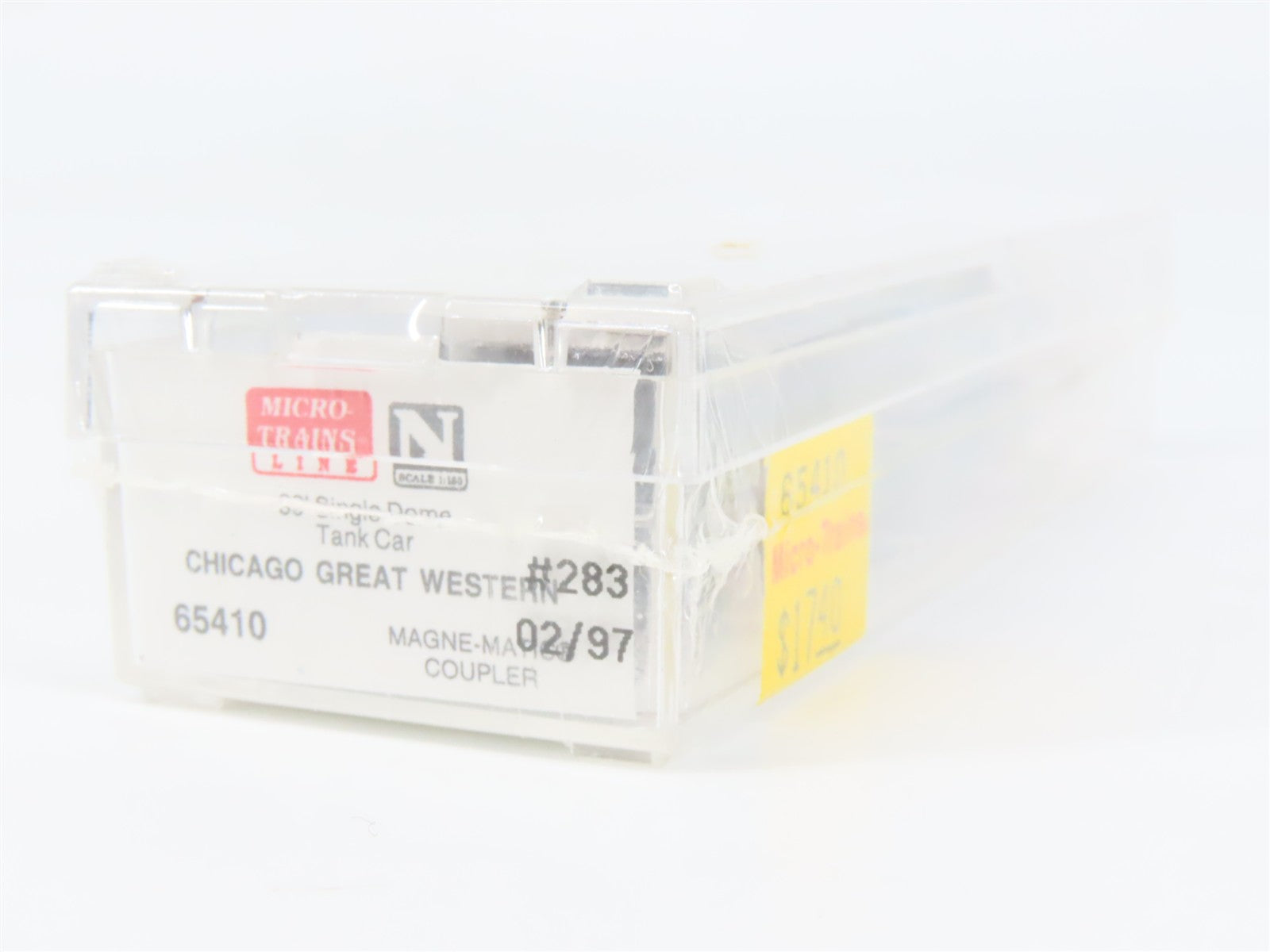 N Scale Micro-Trains MTL 65410 CGW Chicago Great Western 39' Tank Car 283 RTR