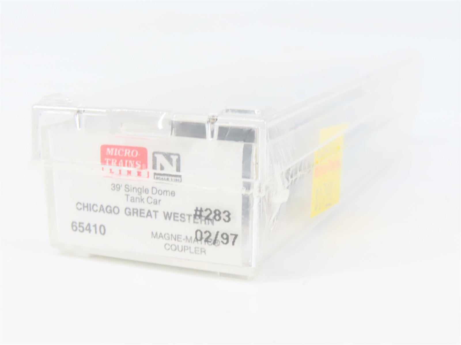 N Scale Micro-Trains MTL 65410 CGW Chicago Great Western 39' Tank Car 283 RTR