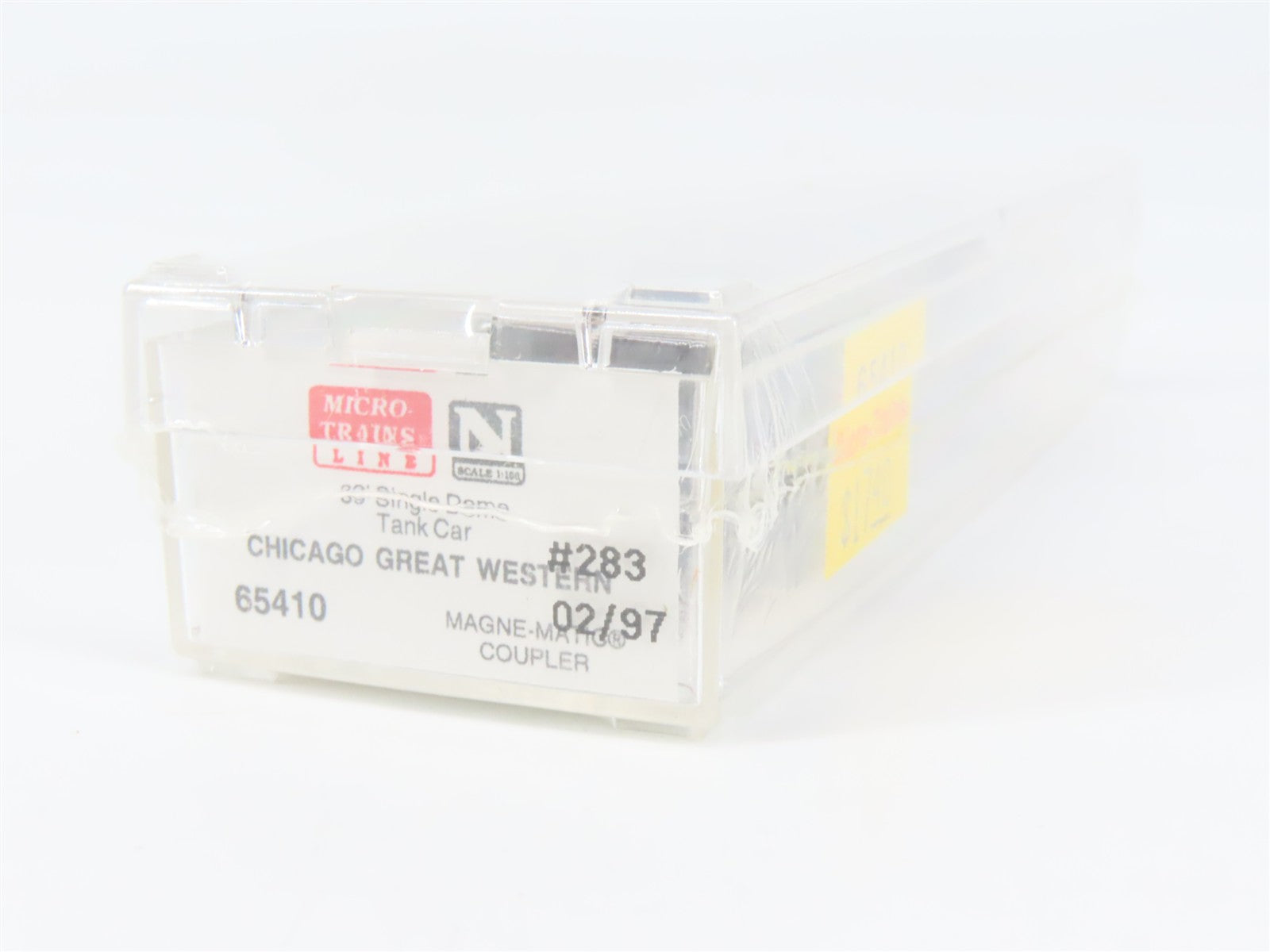 N Scale Micro-Trains MTL 65410 CGW Chicago Great Western 39' Tank Car 283 RTR