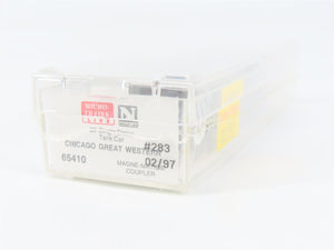 N Scale Micro-Trains MTL 65410 CGW Chicago Great Western 39' Tank Car 283 RTR