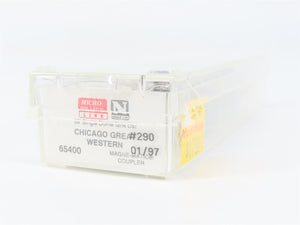 N Scale Micro-Trains MTL 65400 CGW Chicago Great Western 39' Tank Car 290 RTR