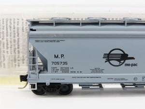 N Scale Micro-Trains MTL 92030 MP Missouri Pacific Hopper 705735 RTR