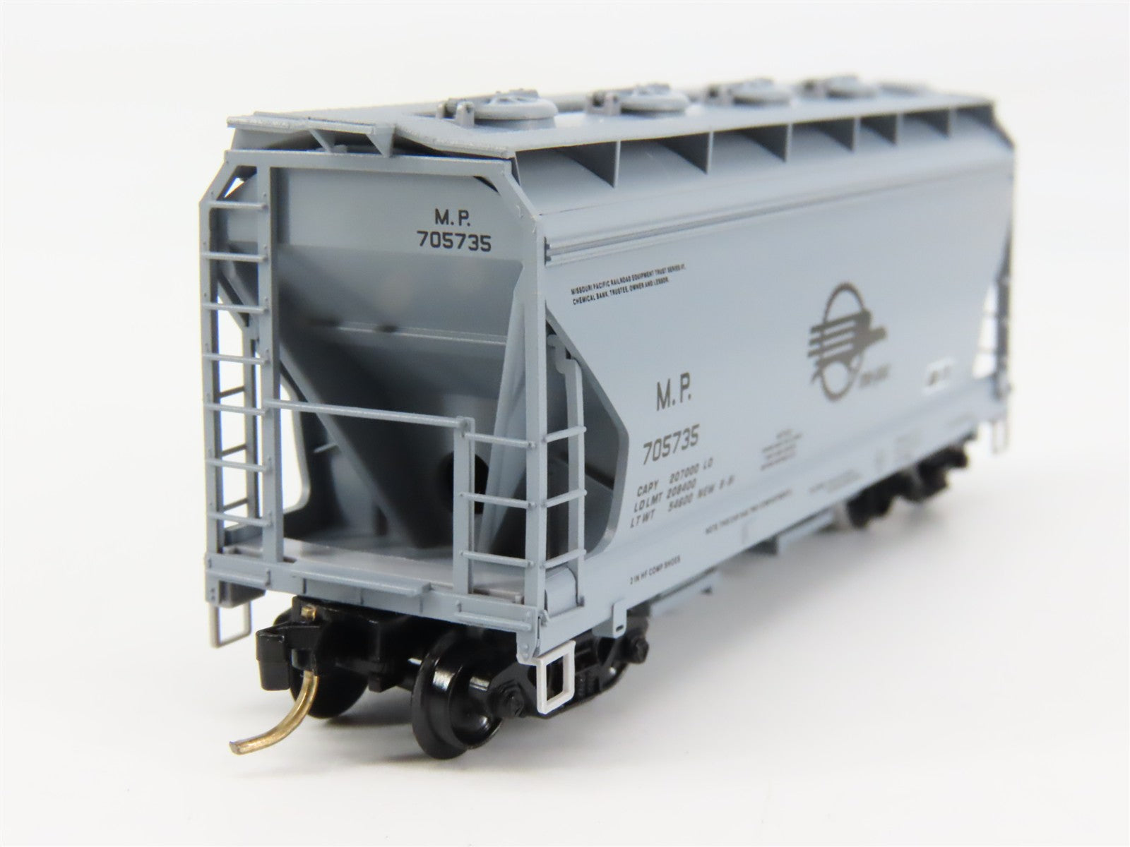 N Scale Micro-Trains MTL 92030 MP Missouri Pacific Hopper 705735 RTR
