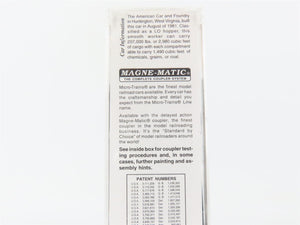 N Scale Micro-Trains MTL 92030 MP Missouri Pacific Hopper 705735 RTR