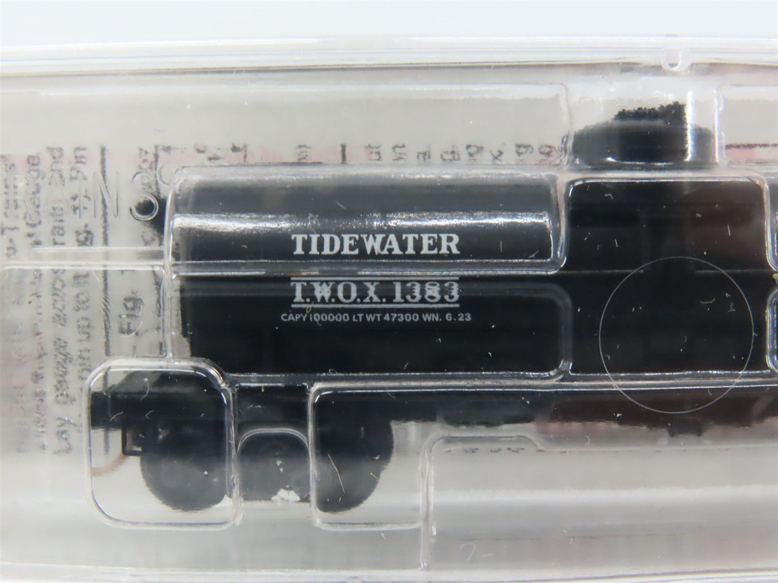 N Scale Micro-Trains MTL 65480 TWOX Tide Water Oil Company 39' Tank Car 1383 RTR