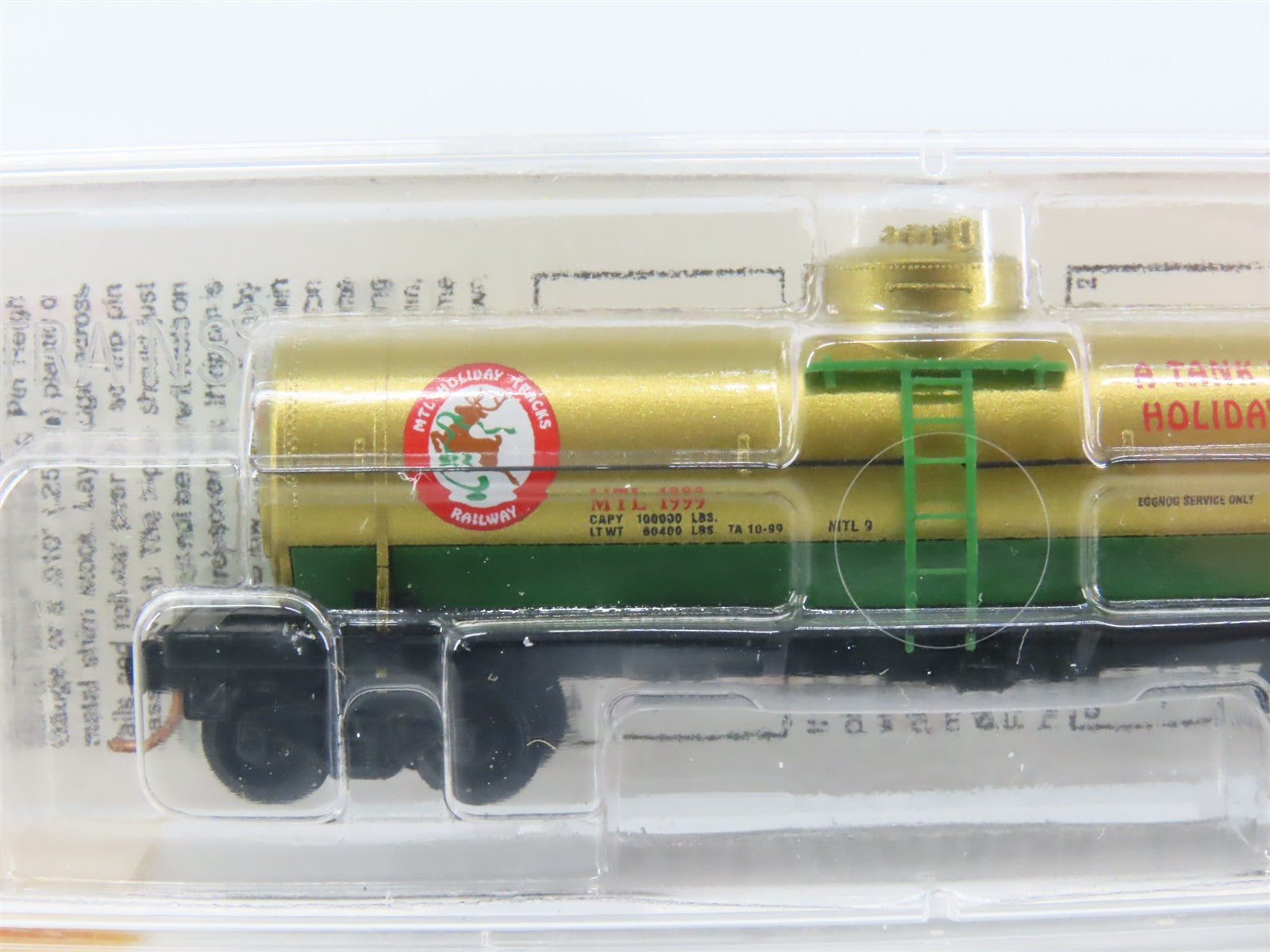 N Scale Micro-Trains MTL 65440 Micro-Trains Line 39' Single Dome Tank Car RTR