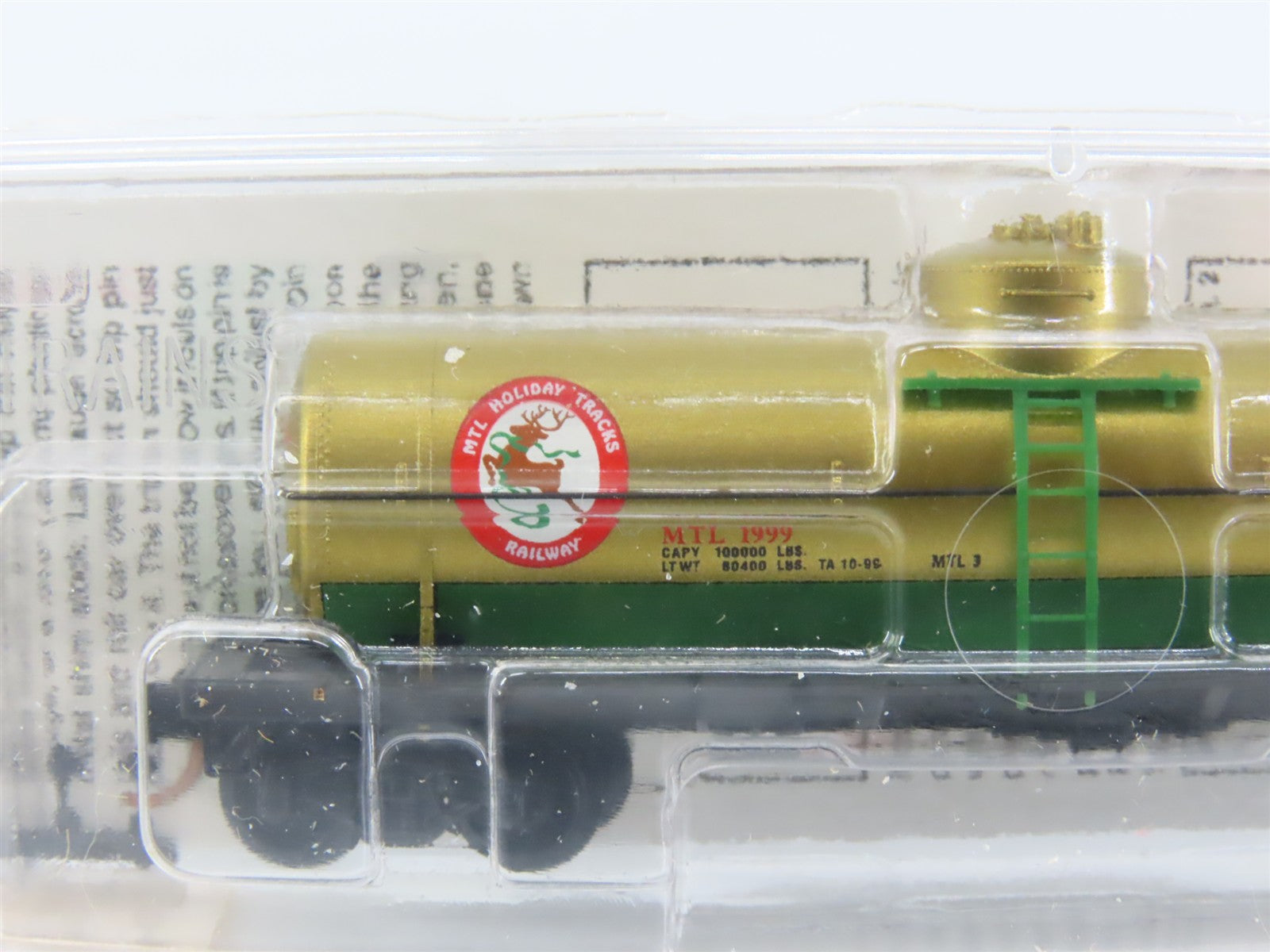 N Scale Micro-Trains MTL 65440 Micro-Trains Line 39' Single Dome Tank Car RTR