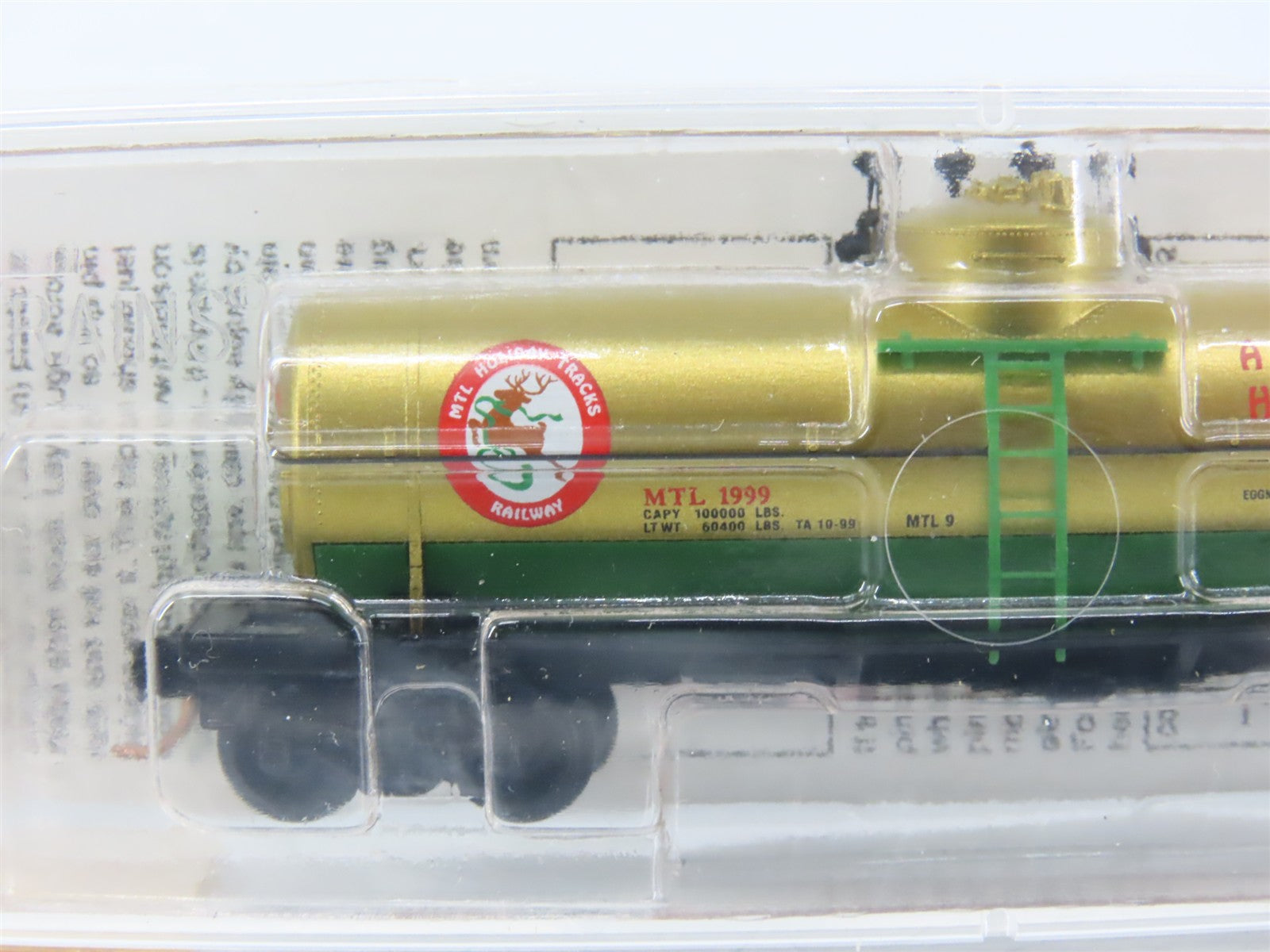 N Scale Micro-Trains MTL 65440 Micro-Trains Line 39' Single Dome Tank Car RTR