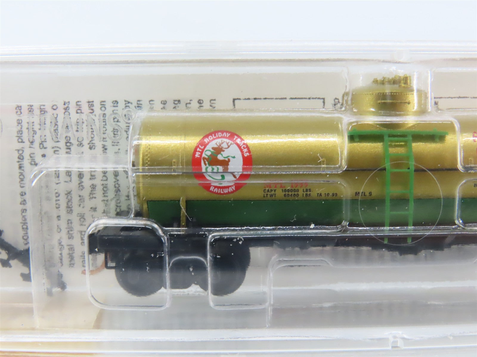 N Scale Micro-Trains MTL 65440 Micro-Trains Line 39' Single Dome Tank Car RTR