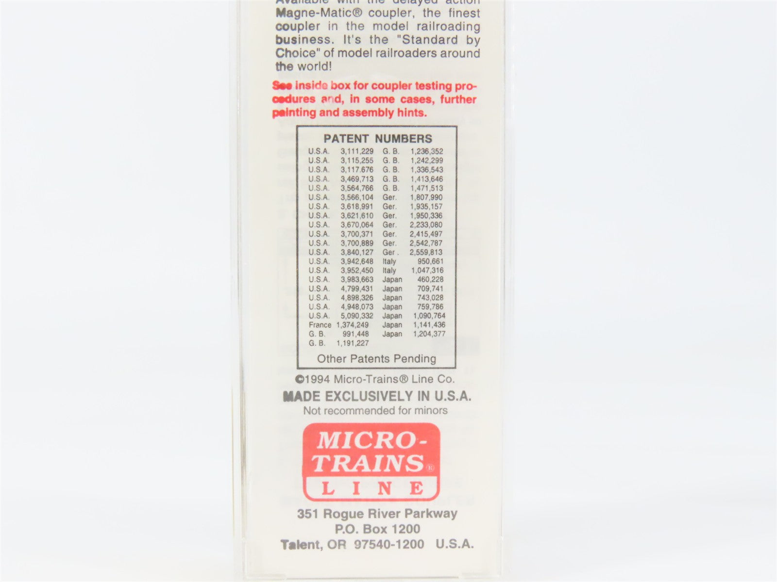 N Scale Micro-Trains MTL 94020 GRPX General Chemical 3-Bay Covered Hopper RTR
