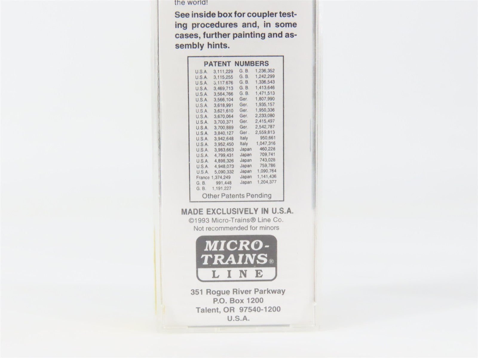 N Scale Micro-Trains MTL 92030 Missouri Pacific 2-Bay ACF Centerflow Hopper RTR