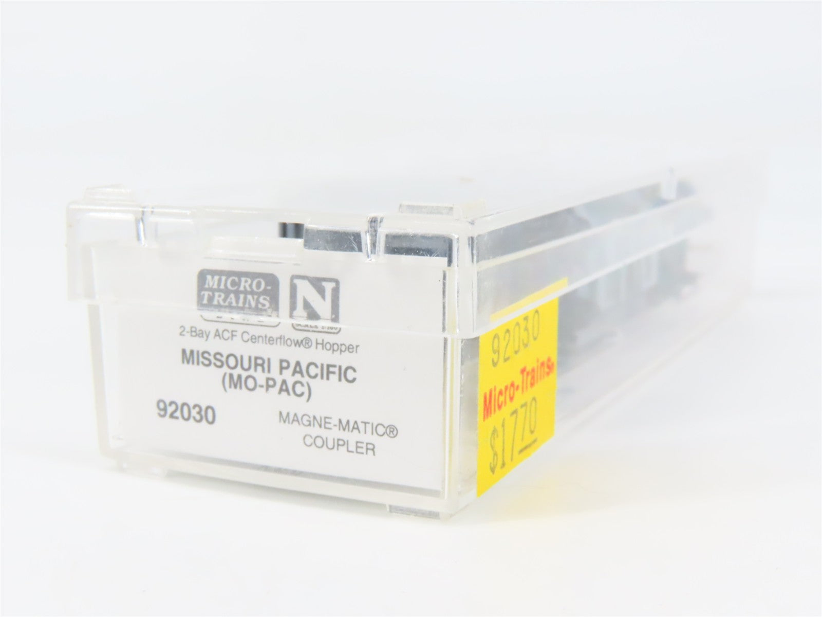 N Scale Micro-Trains MTL 92030 Missouri Pacific 2-Bay ACF Centerflow Hopper RTR