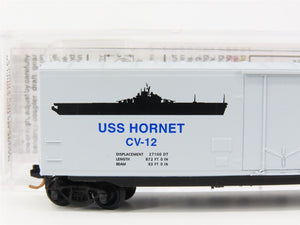 N Scale Micro-Trains MTL 03800402 USN US Navy 50' Box Car CV-12 RTR