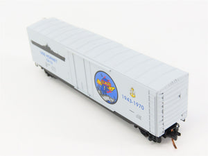 N Scale Micro-Trains MTL 03800402 USN US Navy 50' Box Car CV-12 RTR