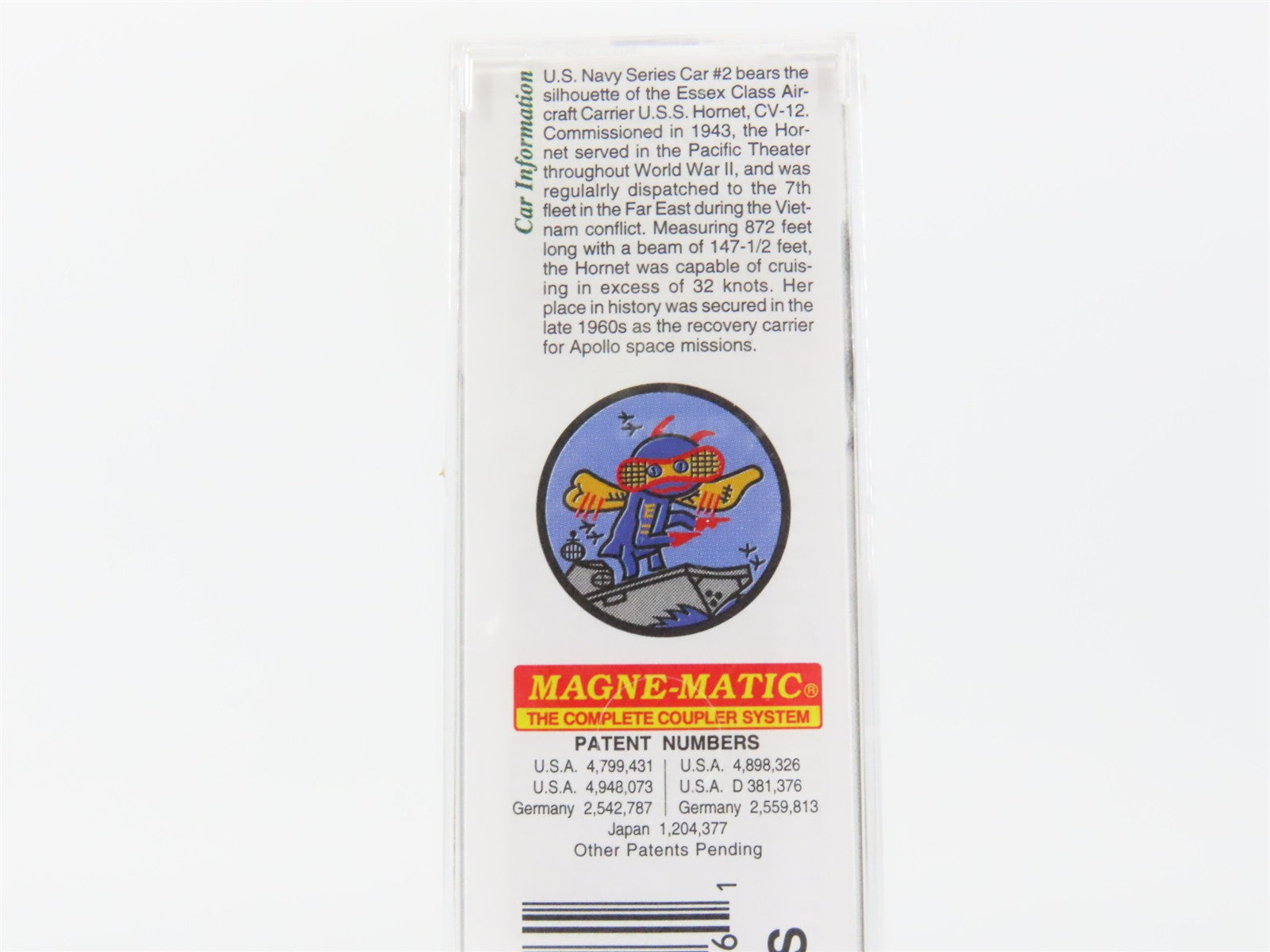 N Scale Micro-Trains MTL 03800402 USN US Navy 50' Box Car CV-12 RTR