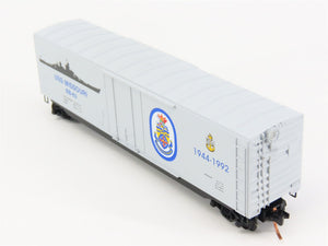 N Scale Micro-Trains MTL 03800401 USN U.S. Navy 50' Box Car BB-63 RTR
