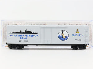 N Scale Micro-Trains MTL 03800404 USN United States Navy 50' Box Car DD-850 RTR