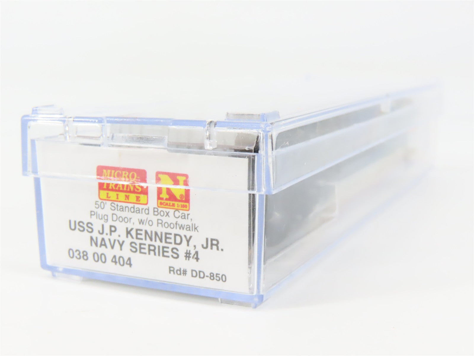 N Scale Micro-Trains MTL 03800404 USN United States Navy 50' Box Car DD-850 RTR