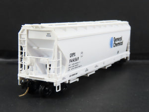 N Scale Micro-Trains MTL 94020 GRPX General Chemical 3-Bay Covered Hopper RTR