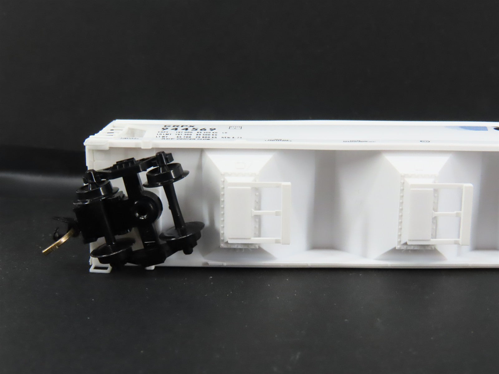 N Scale Micro-Trains MTL 94020 GRPX General Chemical 3-Bay Covered Hopper RTR