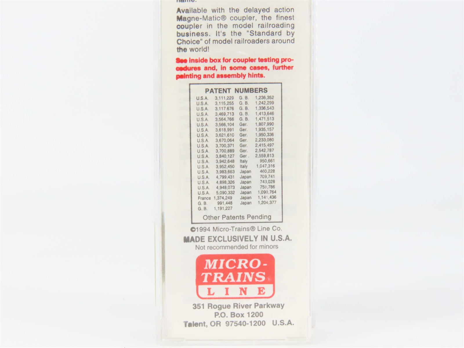 N Scale Micro-Trains MTL 94020 GRPX General Chemical 3-Bay Covered Hopper RTR