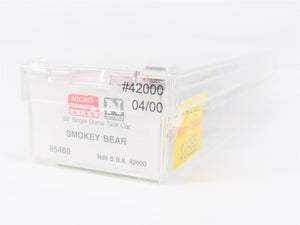 N Scale Micro-Trains MTL 65460 SBX Smokey's Tank Car Line 39' Tank Car 42000 RTR