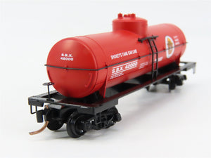 N Scale Micro-Trains MTL 65460 SBX Smokey Bear 39' Single Dome Tank Car RTR