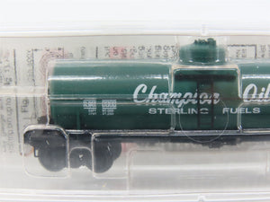 N Scale Micro-Trains MTL 65490 Champion Oils - Sterling Fuels 39' Tank Car RTR