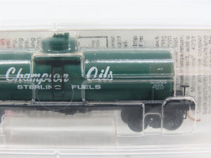 N Scale Micro-Trains MTL 65490 Champion Oils - Sterling Fuels 39' Tank Car RTR