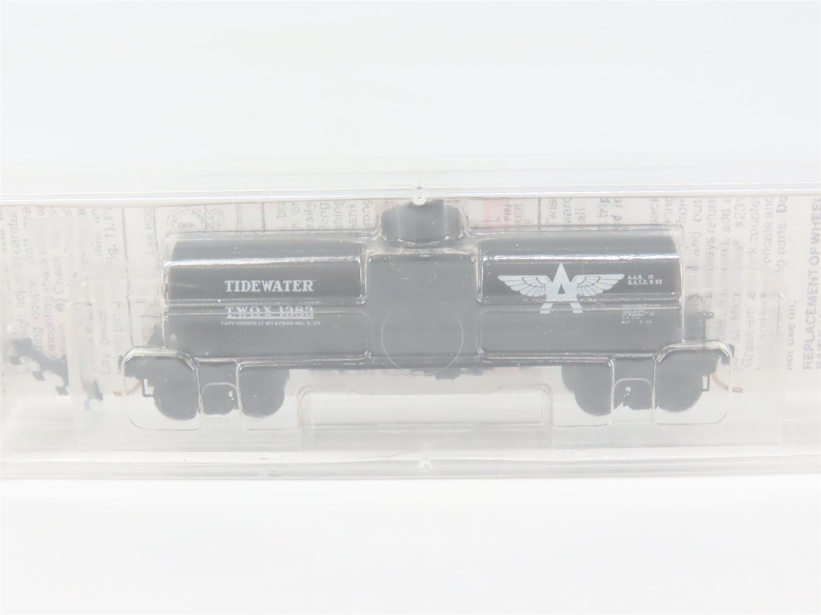 N Scale Micro-Trains MTL 65480 TWOX Tide Water Oil Company Tank Car 1383 RTR