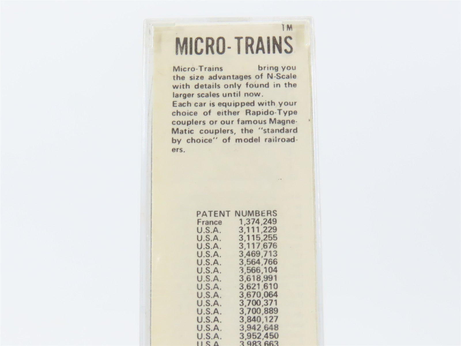N Scale Micro-Trains MTL 33050 Union Pacific 50' Plug/Sliding Door Box Car RTR