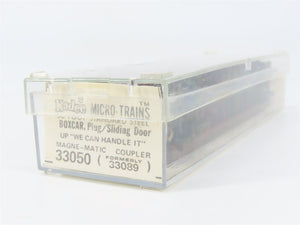 N Scale Micro-Trains MTL 33050 Union Pacific 50' Plug/Sliding Door Box Car RTR