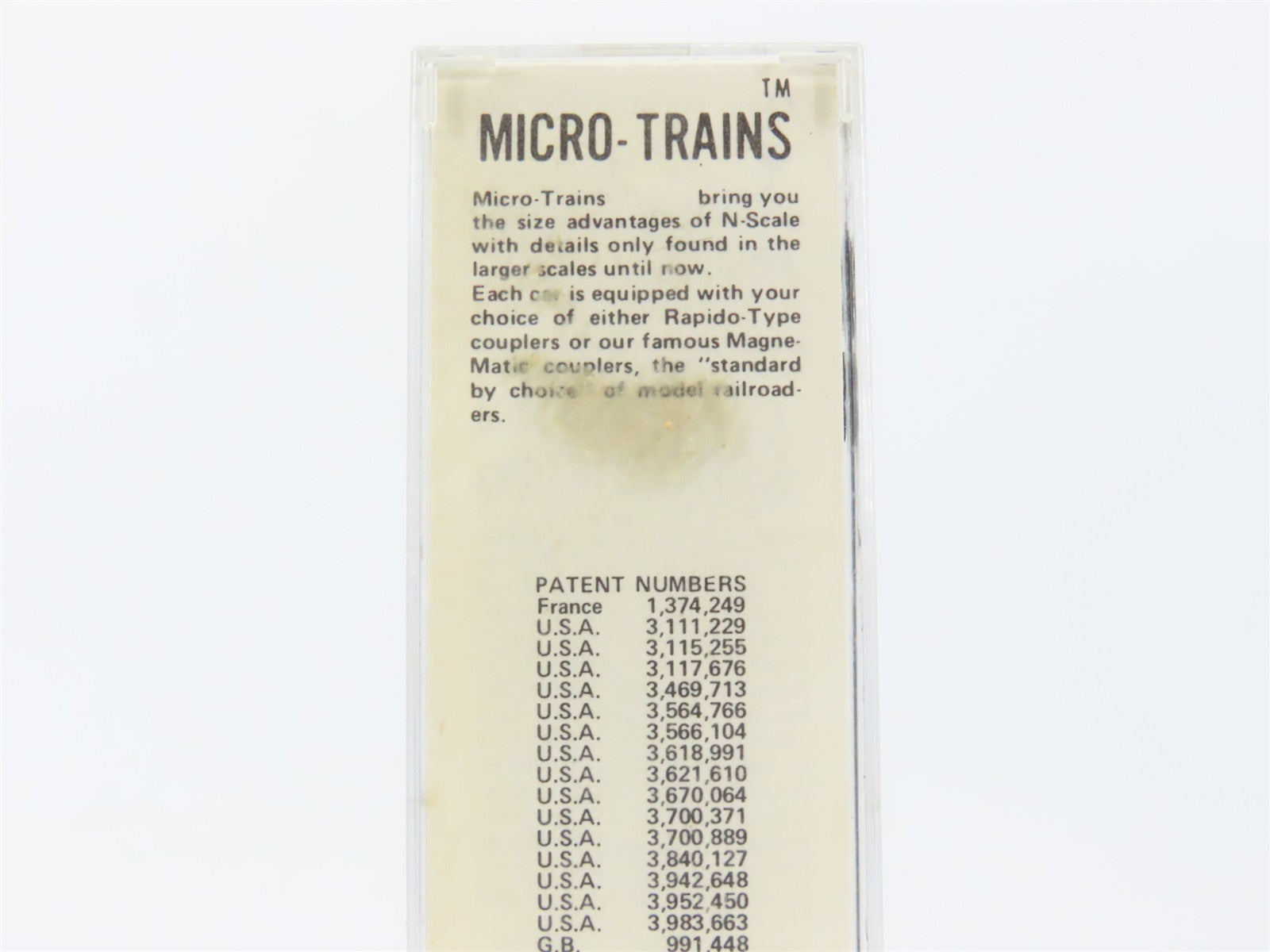 N Scale Micro-Trains MTL 33050 Union Pacific 50' Plug/Sliding Door Box Car RTR