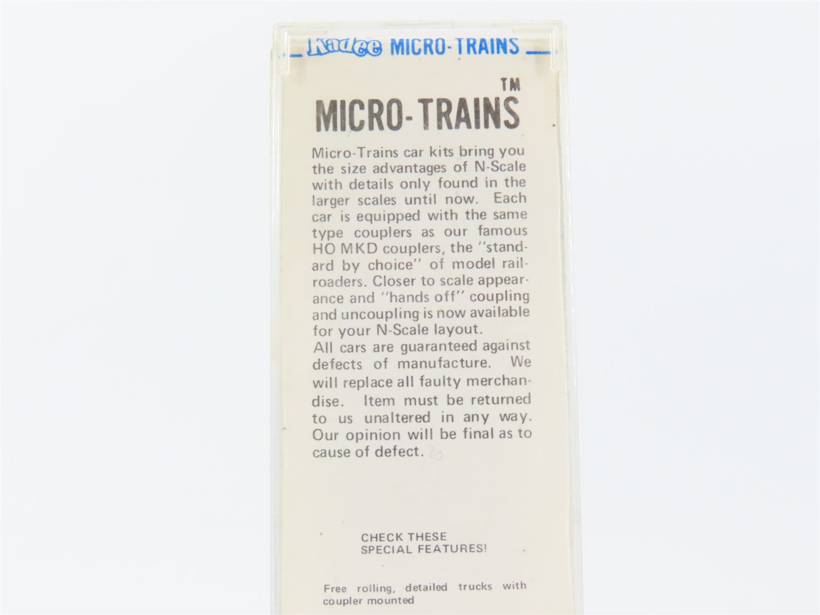 N Scale Micro-Trains MTL 32076 SFRB Santa Fe 50' Box Car 6119 RTR