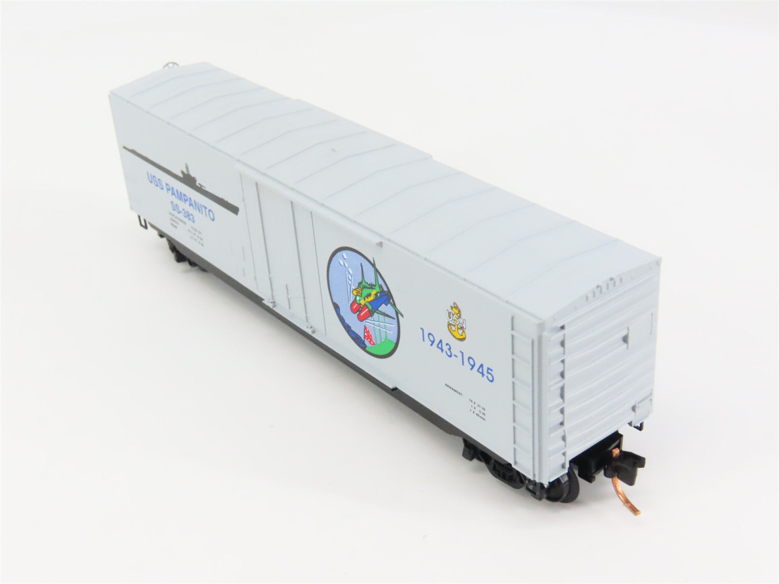 N Scale Micro-Trains MTL 03800403 SS U.S. Navy 50' Box Car 383 RTR
