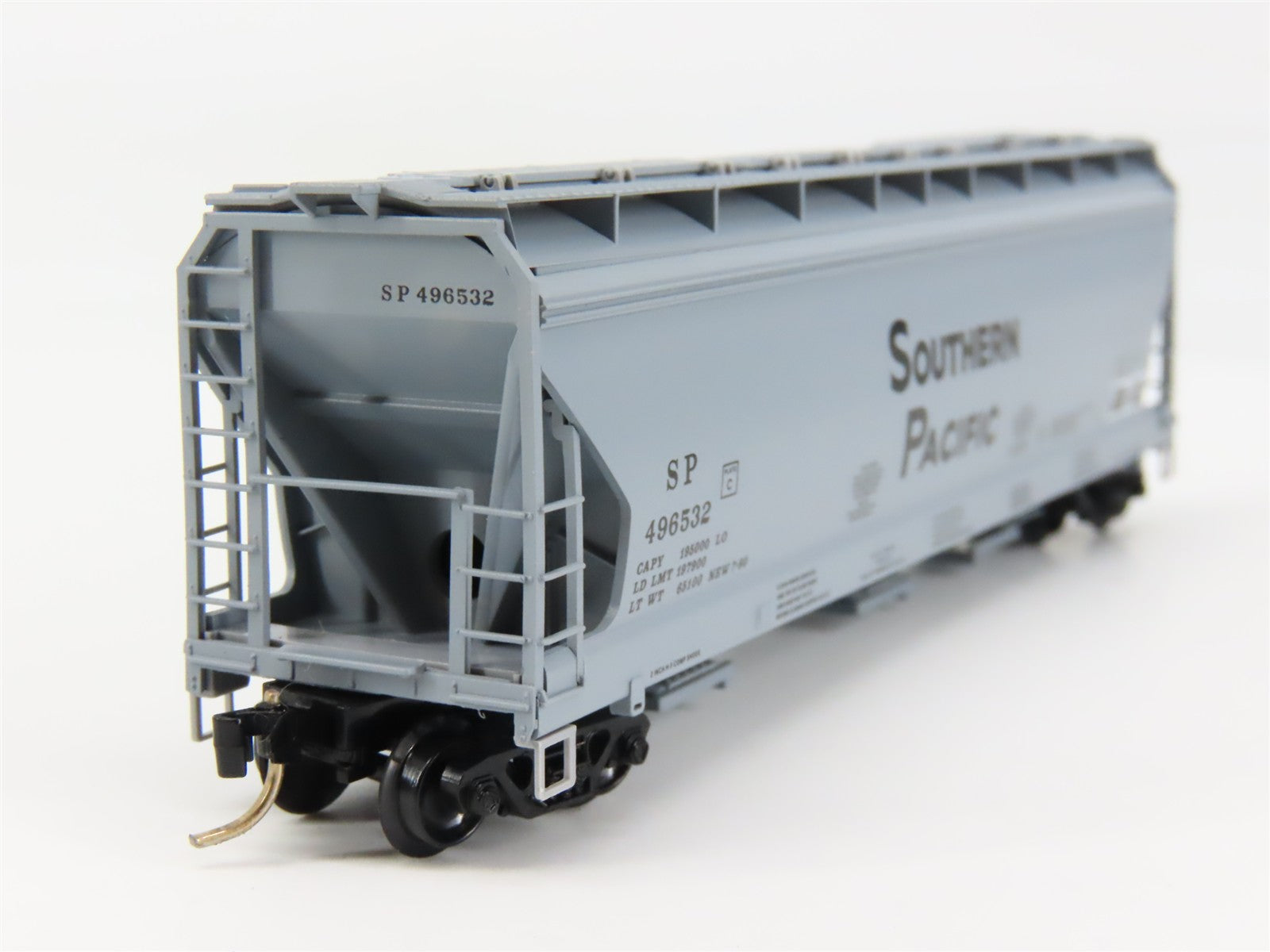 N Scale Micro-Trains MTL 94040 SP Southern Pacific 3-Bay Covered Hopper RTR