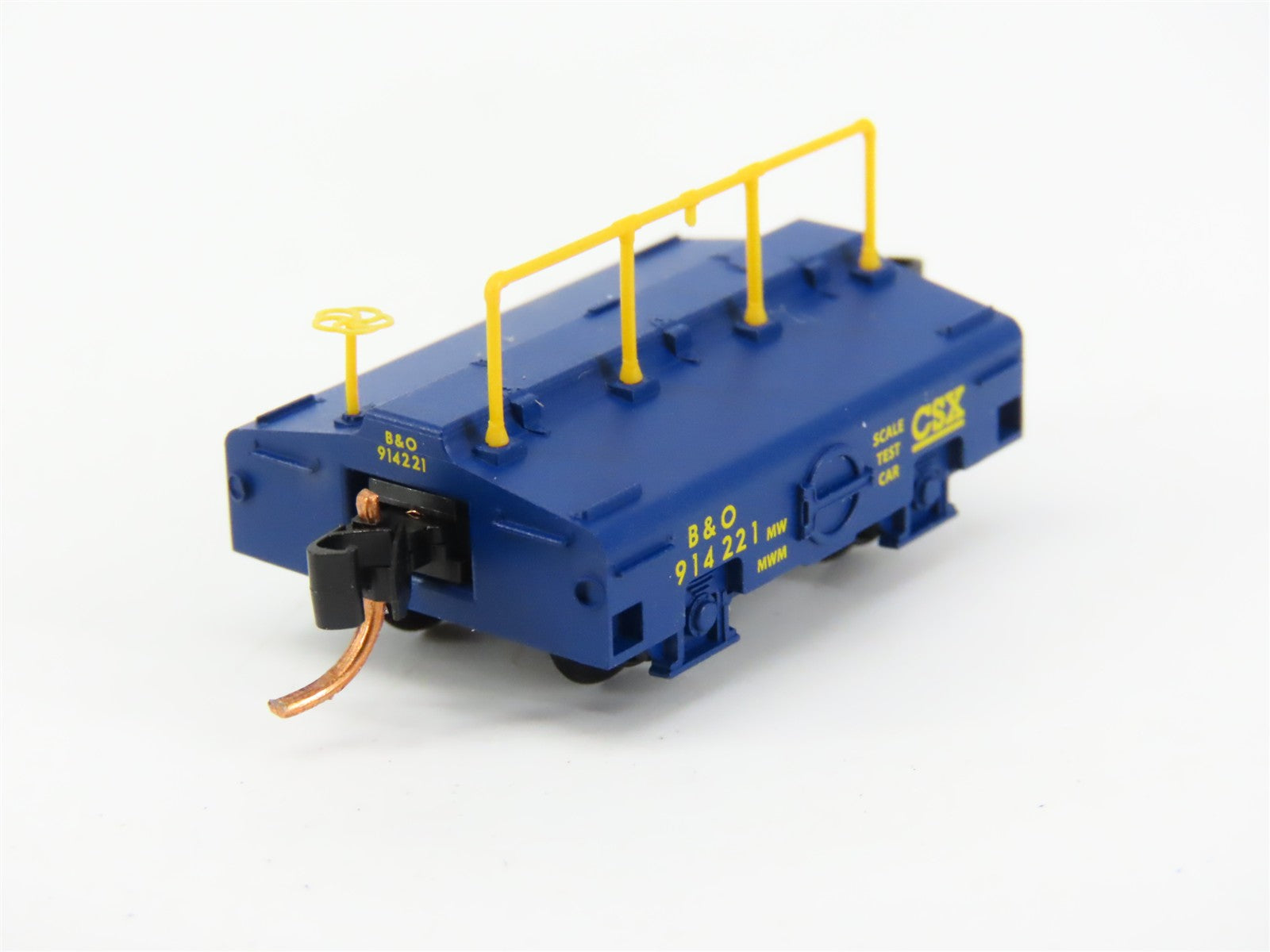 N Scale Micro-Trains MTL 12100010 B&O Baltimore & Ohio Scale Test Car 914221 RTR