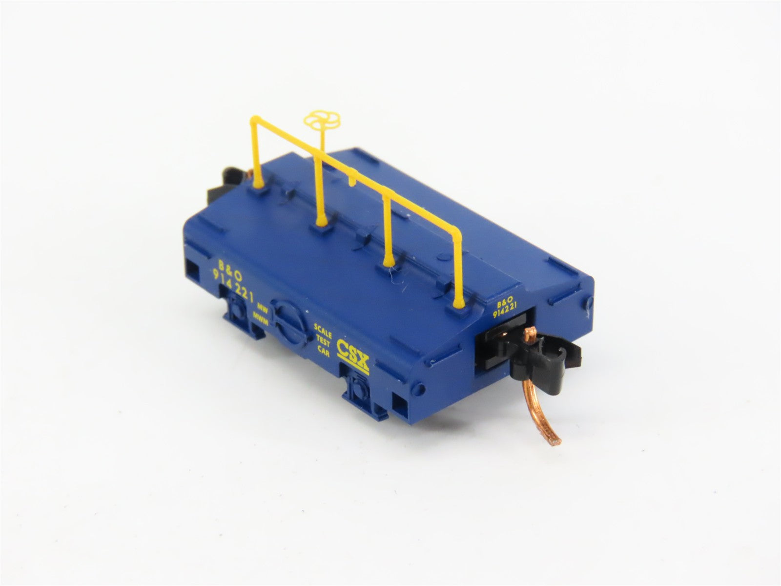 N Scale Micro-Trains MTL 12100010 B&O Baltimore & Ohio Scale Test Car 914221 RTR