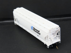 N Scale Micro-Trains MTL 94020 GRPX General Chemical 3-Bay Covered Hopper RTR