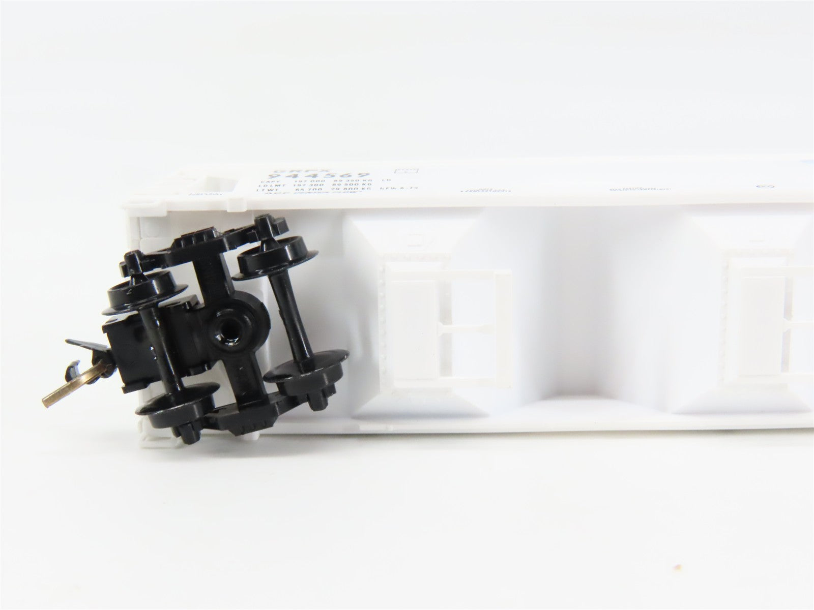 N Scale Micro-Trains MTL 94020 GRPX General Chemical 3-Bay Covered Hopper RTR