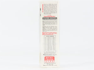 N Scale Micro-Trains MTL 94020 GRPX General Chemical 3-Bay Covered Hopper RTR