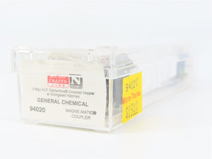 N Scale Micro-Trains MTL 94020 GRPX General Chemical 3-Bay Covered Hopper RTR