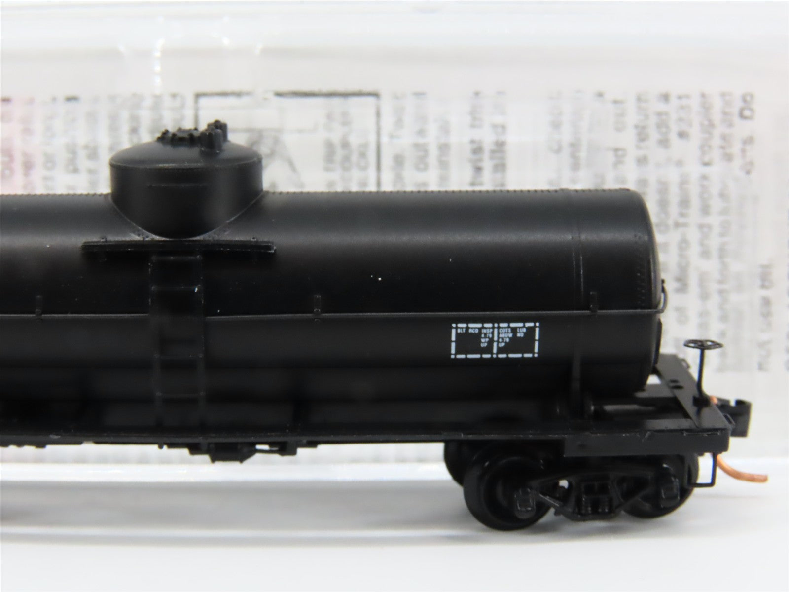 N Scale Micro-Trains MTL 65550 WPMW Western Pacific 39' Single Dome Tank Car RTR