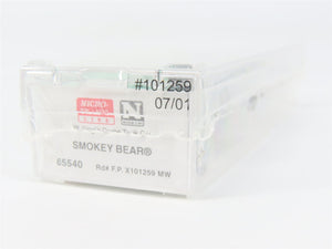 N Scale Micro-Trains MTL 65540 FP Smokey Bear 39' Single Dome Tank Car RTR