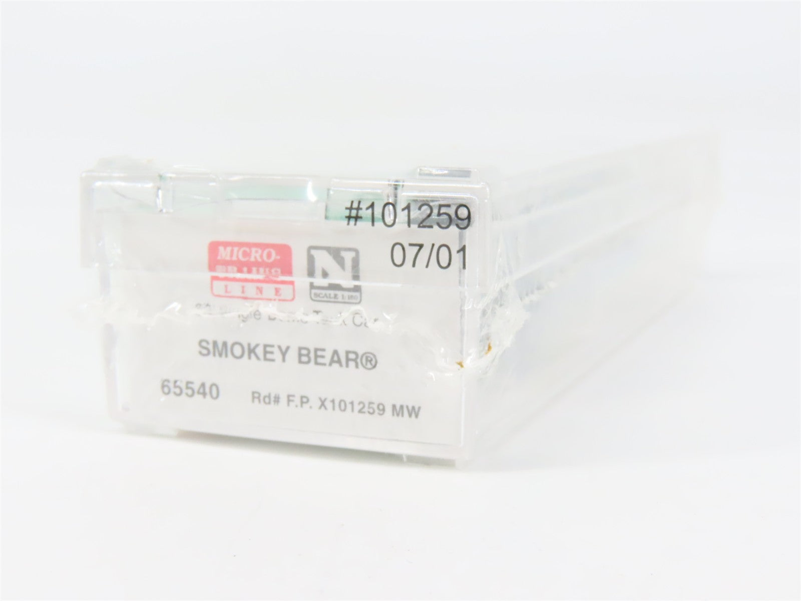 N Scale Micro-Trains MTL 65540 FP Smokey Bear 39' Tank Car X101259 RTR