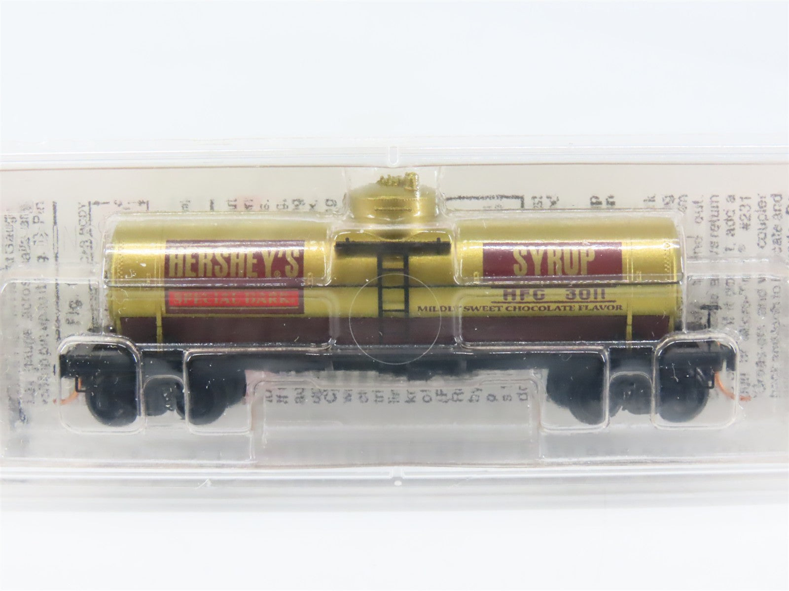 N Scale Micro-Trains MTL 65510 HFC Hershey 39' Single Dome Tank Car 3011 RTR