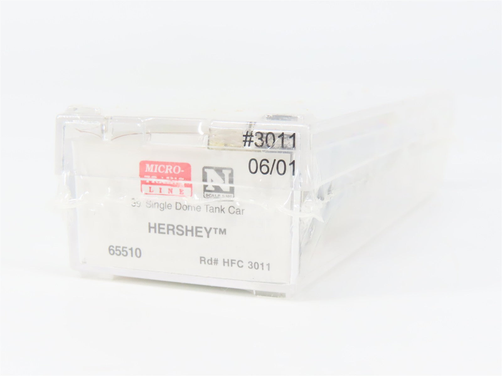 N Scale Micro-Trains MTL 65510 HFC Hershey's 39' Single Dome Tank Car 3011 RTR