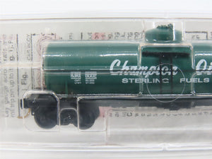 N Scale Micro-Trains MTL 65490 Champion Oils - Sterling Fuels 39' Tank Car RTR