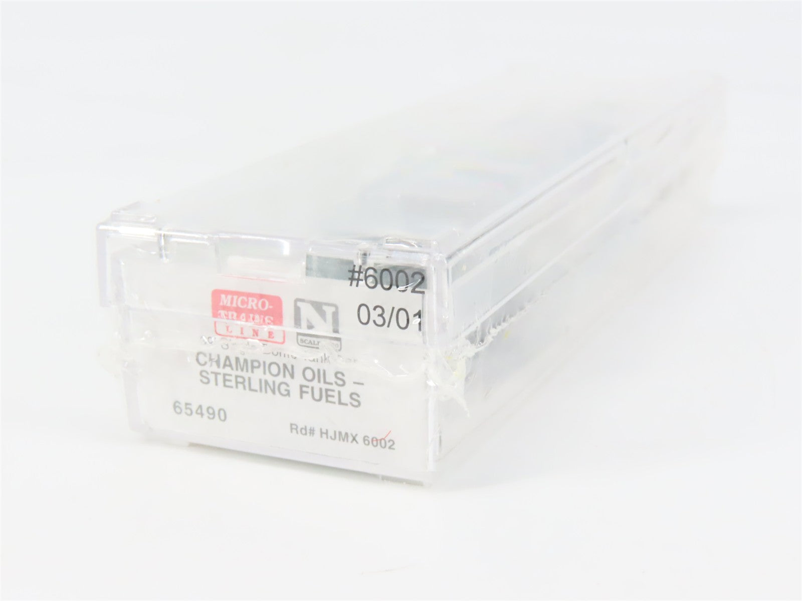 N Scale Micro-Trains MTL 65490 Champion Oils - Sterling Fuels 39' Tank Car RTR