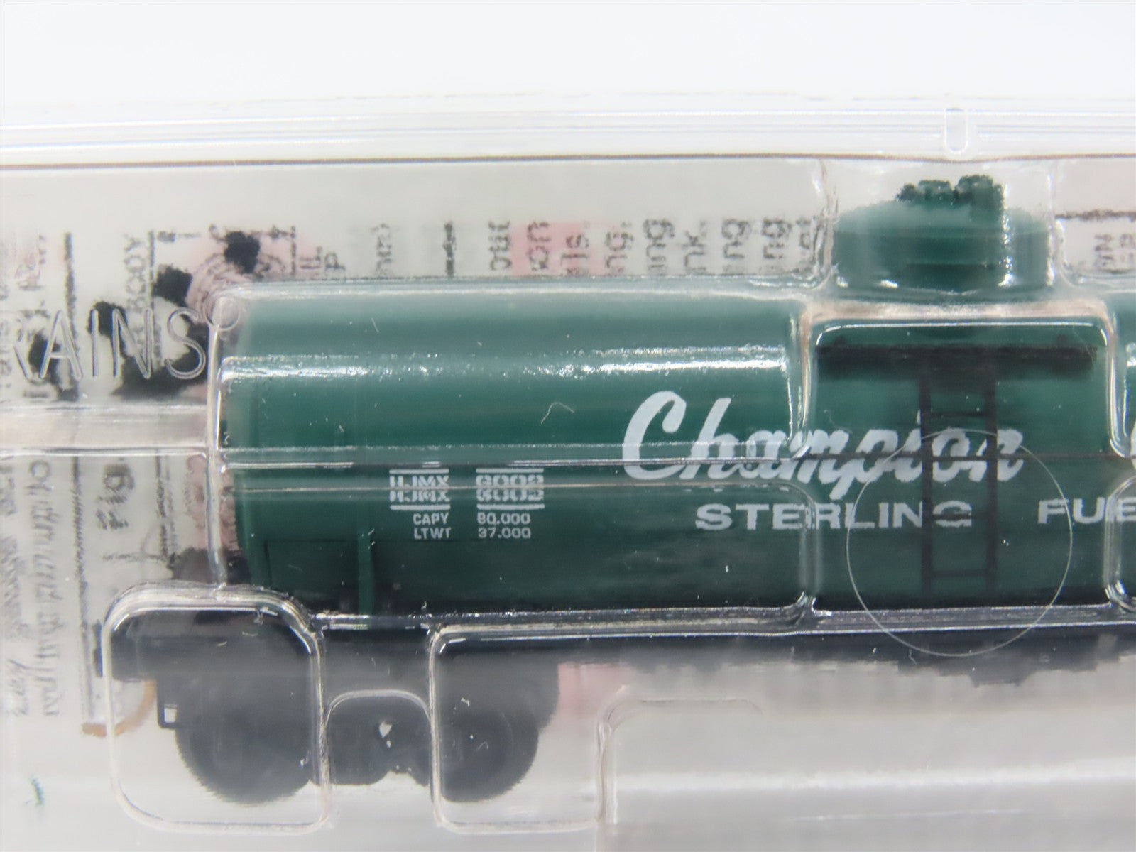 N Scale Micro-Trains MTL 65490 Champion Oils - Sterling Fuels 39' Tank Car RTR